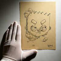 Drawing by Dhani Barragan "Deconstructed Stewart"  - Thumbnail 1