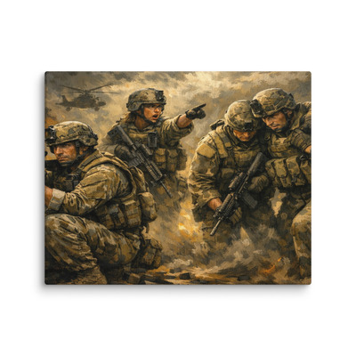 Army Rangers Canvas