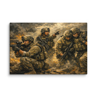 Army Rangers Canvas - Thumbnail 1