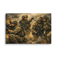 Army Rangers Canvas - Thumbnail 3