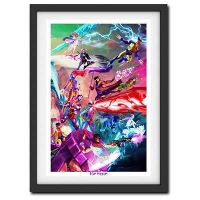 X-men 92 holofoil print