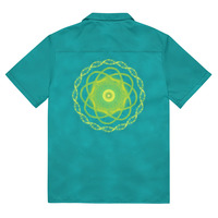 Radiant Mandala Men's button shirt - Thumbnail 1