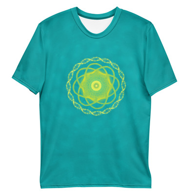 Radiant mandala men's t-shirt