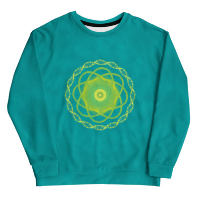 Radiant mandala men's sweatshirt