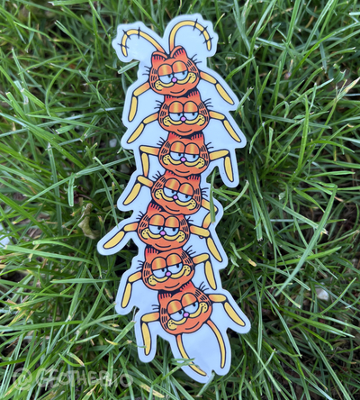 Garfipede Vinyl Sticker