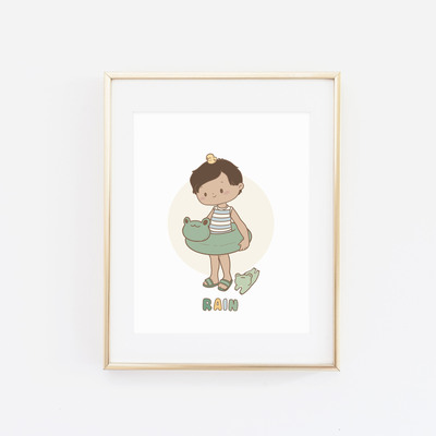 Rain print