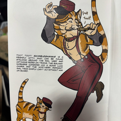 Cats! who's who in the jellicle crew zine