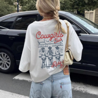 Cowgirls Club Printed Tee - Thumbnail 1