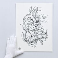 Drawing by Dhani Barragan "KFP"  - Thumbnail 1