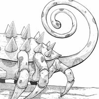 Drawing by Dhani Barragan "Singular chameleon"  - Thumbnail 4