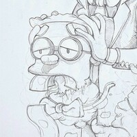 Sketch Drawing by Dhani Barragan "Deconstructed Burns"  - Thumbnail 5