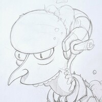 Sketch Drawing by Dhani Barragan "Deconstructed Burns"  - Thumbnail 6