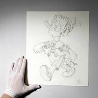 Sketch Drawing by Dhani Barragan "Barocchio II"  - Thumbnail 1