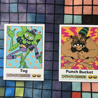 Randomized pack of Hang-Out Hooligans living art-cards - Thumbnail 2