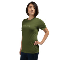 Private Energy T-Shirt Dark | Minimal Luxury Everyday Essential - Thumbnail 9