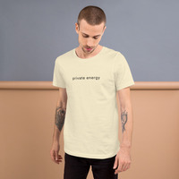 Private Energy T-Shirt Light | Minimal Luxury Everyday Essential - Thumbnail 4