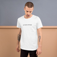 Private Energy T-Shirt Light | Minimal Luxury Everyday Essential - Thumbnail 8
