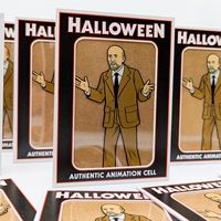 Halloween Animation Cel Relic - Custom Horror Trading Card Set - Thumbnail 2