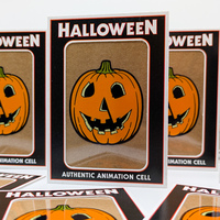 Halloween Animation Cel Relic - Custom Horror Trading Card Set - Thumbnail 3