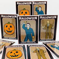Halloween Animation Cel Relic - Custom Horror Trading Card Set - Thumbnail 9