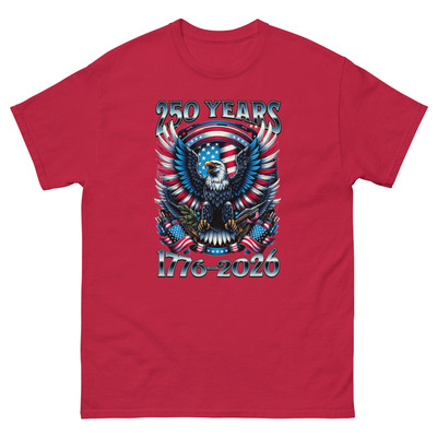 250 years classic tee
