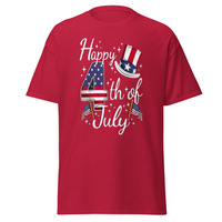 Happy July 4 classic tee - Thumbnail 1