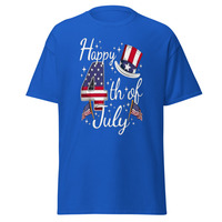 Happy July 4 classic tee - Thumbnail 2