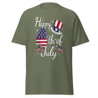 Happy July 4 classic tee - Thumbnail 4