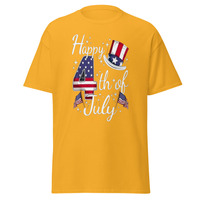 Happy July 4 classic tee - Thumbnail 5