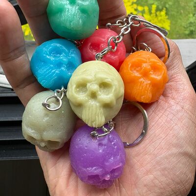 Death moon (key charm)