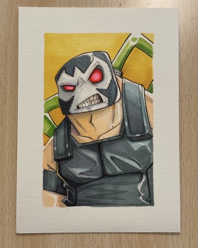 Bane Sketch Original Art