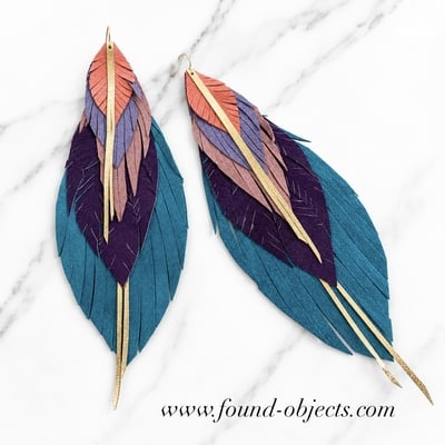 Multicolor “azuree” earrings