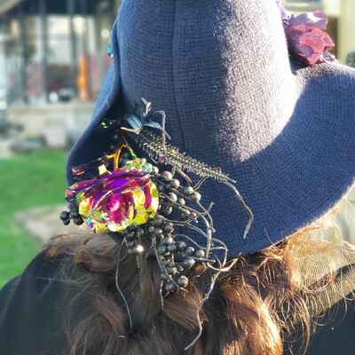 Dapper nights floral hat