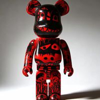 Custom Bearbrick 1000% by Xavi Carbonell "Untitled #3" - Thumbnail 1