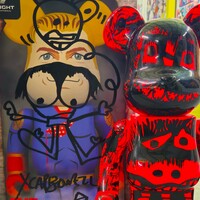 Custom Bearbrick 1000% by Xavi Carbonell "Untitled #3" - Thumbnail 7