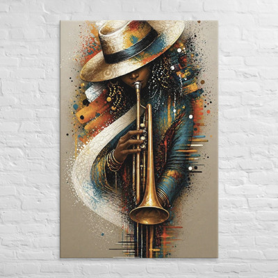 Flowing Melodies Canvas