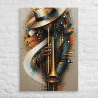 Flowing Melodies Canvas - Thumbnail 3
