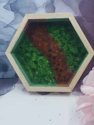 Hex Dice Tray #9