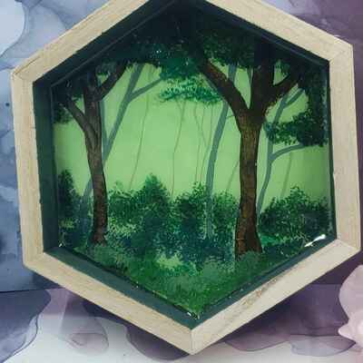 Hex dice tray #10