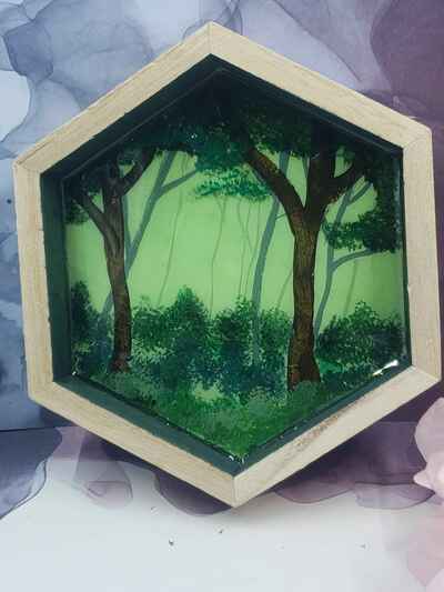Hex Dice Tray #10