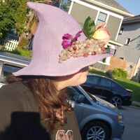 Dionisius Indulgence Floral Hat - Thumbnail 1
