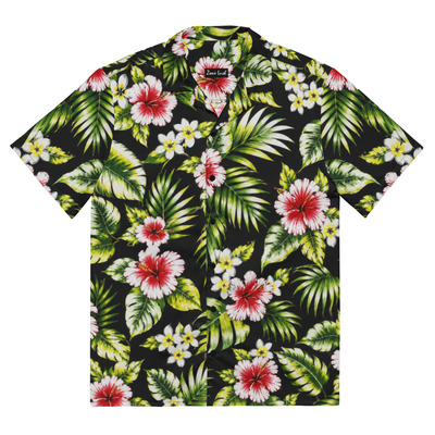 Black tropical shirt