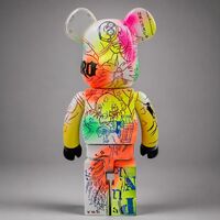 Custom Bearbrick 1000% by Judas Arrieta "Get Sh!t Done" - Thumbnail 4