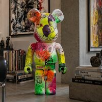 Custom Bearbrick 1000% by Judas Arrieta "Get Sh!t Done" - Thumbnail 9