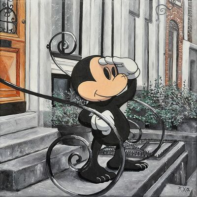 Painting by rx strip “rainy day”