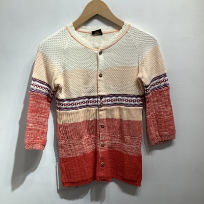 Ozone community cable cardigan 90s