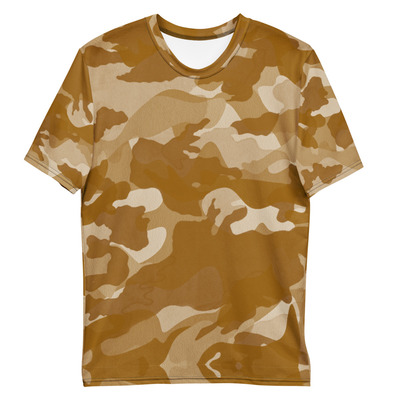 Modern desert earth men's t-shirt