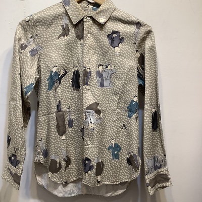 Theatre products retro print shirt 2014aw
