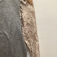 Leur Logette lacy sleeve long sleeve tee - Thumbnail 2