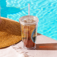 DFC Family Picnic - Clear Plastic Tumbler - Thumbnail 1